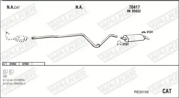 WALKER RE20156