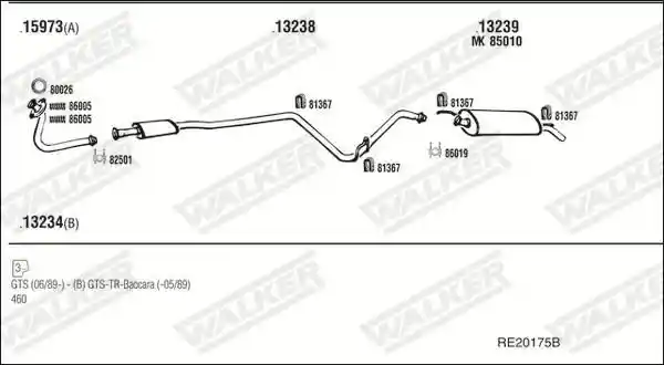 WALKER RE20175B