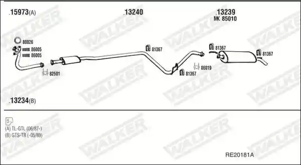 WALKER RE20181A