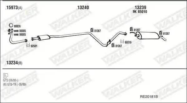 WALKER RE20181B