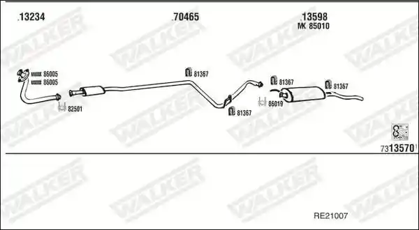WALKER RE21007