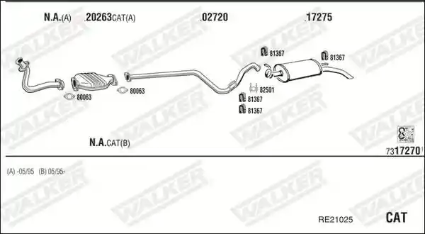 WALKER RE21025