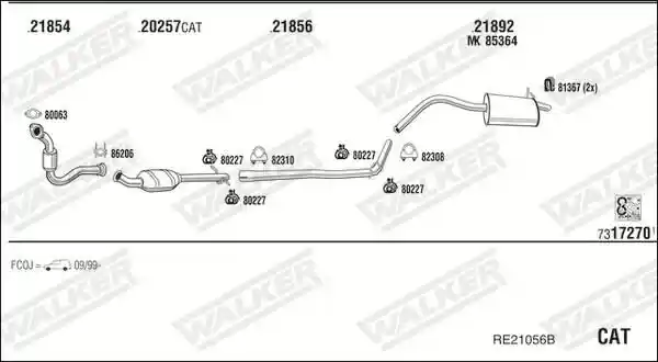 WALKER RE21056B