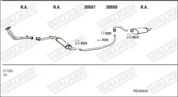 WALKER RE30940