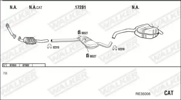 WALKER RE35006
