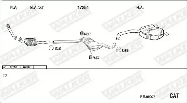 WALKER RE35007
