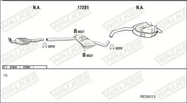WALKER RE35013