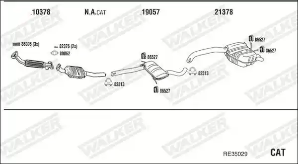 WALKER RE35029