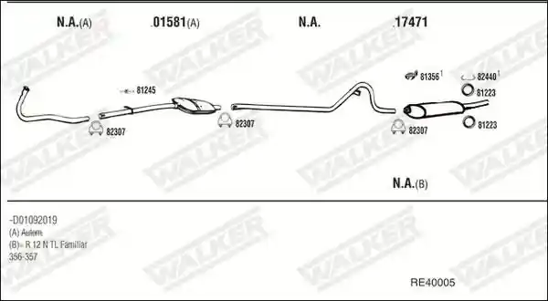WALKER RE40005