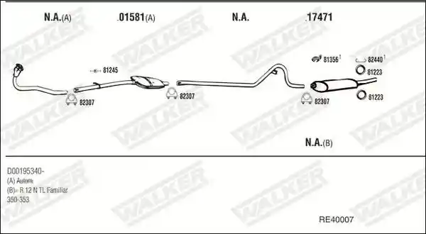 WALKER RE40007