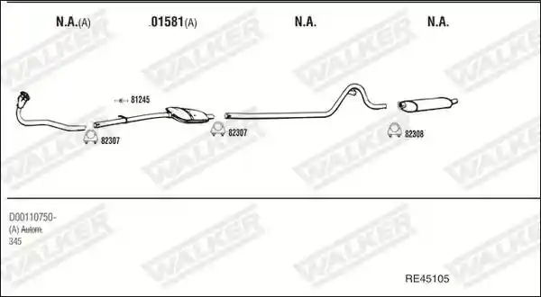WALKER RE45105
