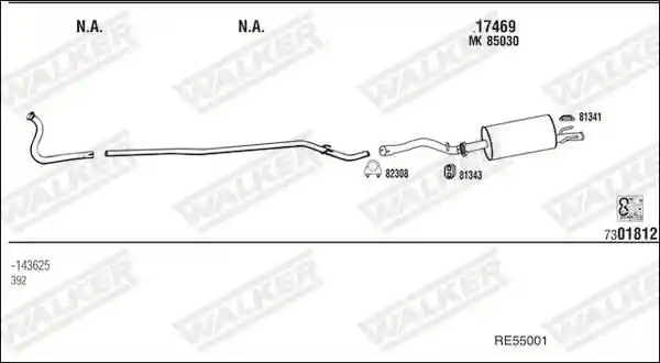 WALKER RE55001