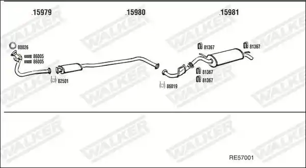 WALKER RE57001