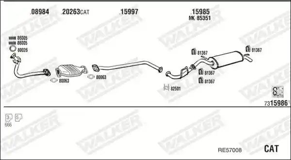 WALKER RE57008