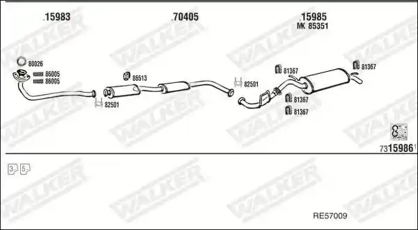 WALKER RE57009