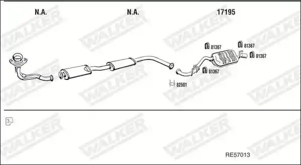 WALKER RE57013