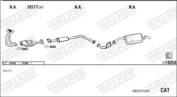 WALKER RE57016A