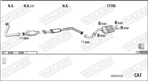 WALKER RE57018