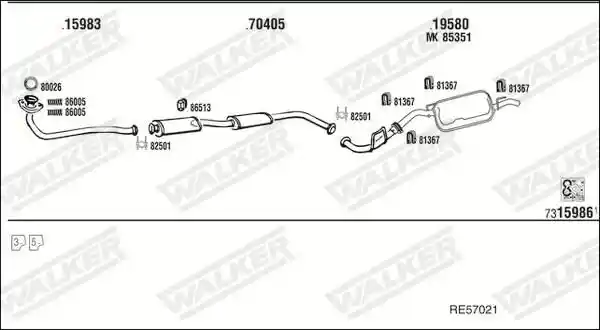 WALKER RE57021