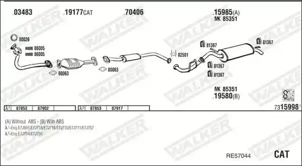 WALKER RE57044