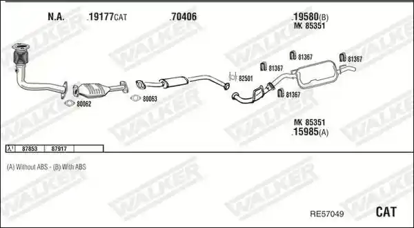 WALKER RE57049