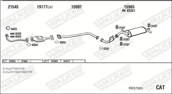WALKER RE57063