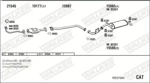 WALKER RE57064
