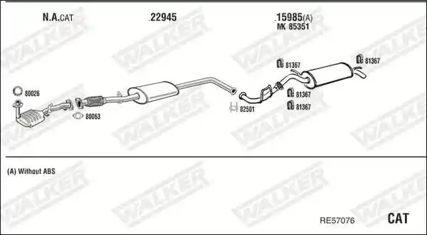 WALKER RE57076