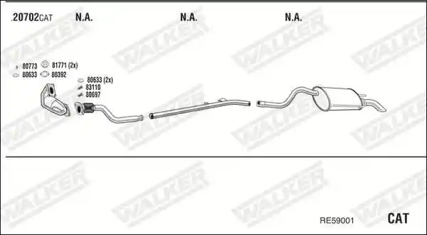 WALKER RE59001