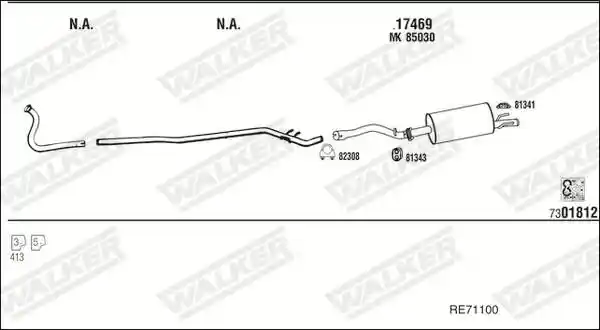 WALKER RE71100
