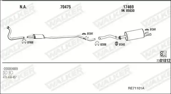WALKER RE71101A