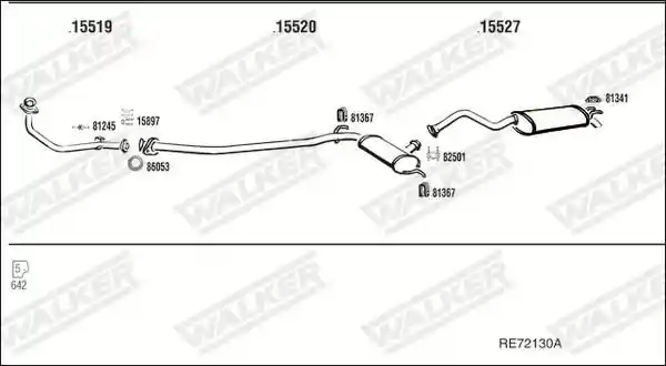 WALKER RE72130A