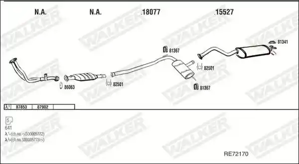WALKER RE72170