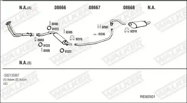 WALKER RE82501