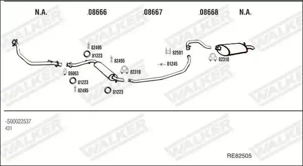 WALKER RE82505