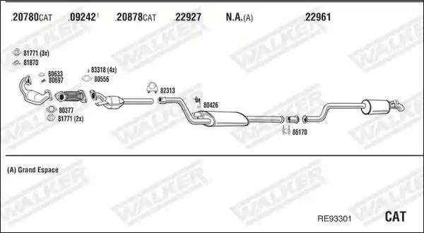 WALKER RE93301
