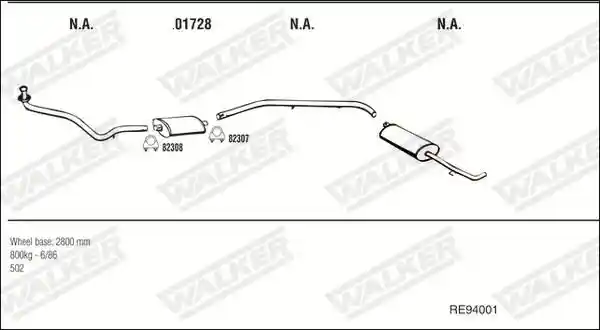 WALKER RE94001