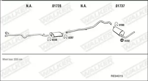 WALKER RE94015