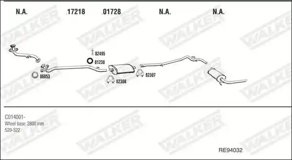 WALKER RE94032