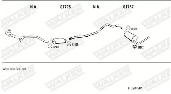 WALKER RE94040