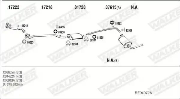 WALKER RE94072A