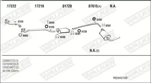 WALKER RE94072B