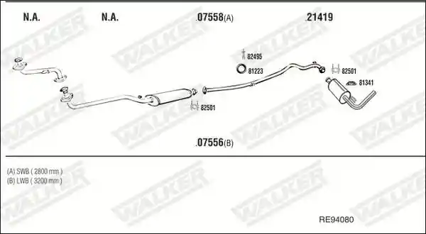 WALKER RE94080