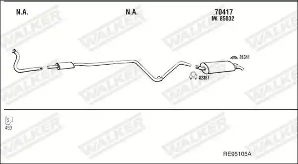 WALKER RE95105A