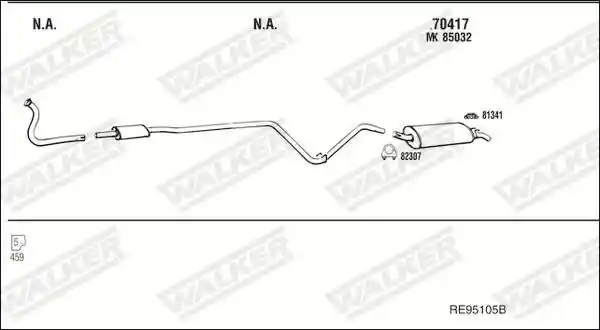 WALKER RE95105B