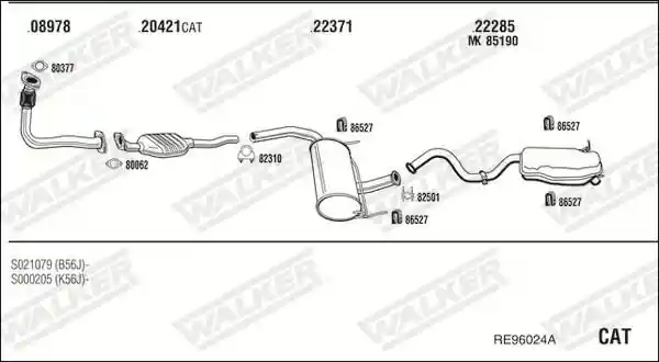 WALKER RE96024A