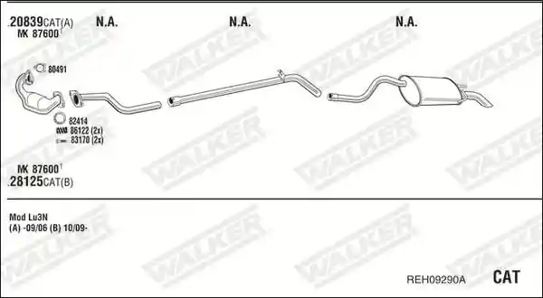 WALKER REH09290A