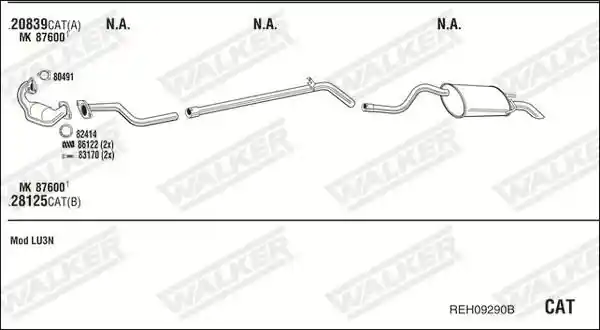 WALKER REH09290B