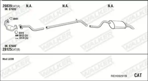 WALKER REH09291B