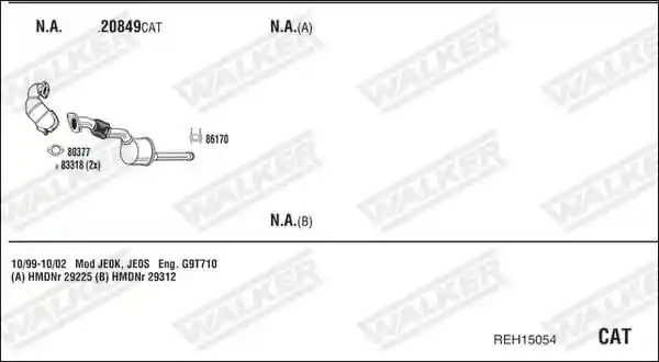 WALKER REH15054